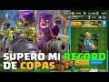 ASÍ SUPERÉ MI RECORD DE COPAS CON ESTE MAZO - CLASH ROYALE