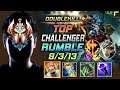Challenger Rumble TOP vs Riven - 챌린저 장인 탑 럼블 템트리 룬 벨트 정복자 ランブル Рамбл 机械公敌 藍寶 - LOL KR 11.18