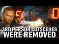 Cyberpunk 2077 All of The 3rd Person Perspective Cutscenes Were Removed!