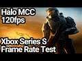 Halo Master Chief Collection Xbox Series S 120fps Frame Rate Test