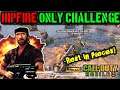 "HIPFIRE" ONLY CHALLENGE!! BEST GUN SOLO VS SQUADS | COD MOBILE BATTLE ROYALE