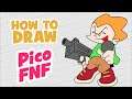 How to draw Friday Night Funkin characters Pico