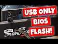 How To Use BIOS Flash Back Button MSI MPG B550 Gaming Edge WiFi For CPU Upgrades