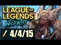MALPHITE IS SUPER BROKEN IN LEAGUE AND WILD RIFT, KNOCKUPS ARE INSANE!! Challenger Gameplay
