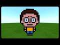 Minecraft: How To Build Morty From Rick & Morty Tutorial!