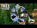 MODERN TREE HOUSE 🌲 // Sims 4 Speed Build