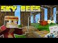 Organizing The Bee's Hives & Breaking Them | Minecraft {Sky Bee's}