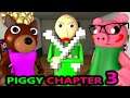 PIGGY CHAPTER 3 vs BALDI ROBLOX SPEEDRUNNER CHALLENGE SONIC Gallery horror Peppa Minecraft Animation