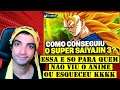 REACT - COMO E QUANDO O GOKU APRENDEU O SUPER SAIYAJIN 3?