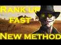 Red Dead Online QUICKEST Method for Ranking Up