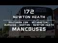 Route learning 172 - Southern Cemetery to Newton Heath