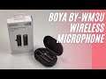 Small compact portable wireless microphone review | BOYA BY-WM3U