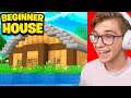The Best Beginner House in Minecraft Survival! (Bedrock + Java)