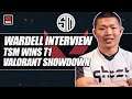 Wardell talks winning T1 VALORANT Showdown & what makes TSM the best in the world | ESPN Esports