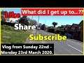 What did I get up to...?? Vlog from Sunday 22nd - Monday 23rd March 2020.