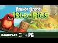 Angry Birds VR: Isle of Pigs [VR] Mit patentierter Vogelschleuder auf Schweinejagd