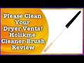 Clean Your Dryer Vents and Prevent Fires | Holikme Dryer Vent Cleaner Brush Review MumblesVideos