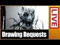 Drawing Groot - #LIVE #ART - Relaxing Stream