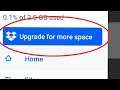 Dropbox || How To Upgrade Dropbox Account