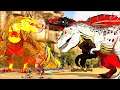 Esse Foi O Melhor PVP Que Vc Já Viu no ARK! Prime Rex Vs Chaos Vs Real+ Dinossauros +! Ark Survival