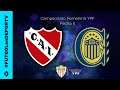 Independiente vs Rosario Central - Campeonato Femenino YPF - Fecha 5 - #FUTBOLenDEPORTV