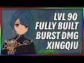 LEVEL 90 FULLY BUILT XINGQIU! - BURST DMG SUPPORT BUILD - AR 50 [Genshin Impact]