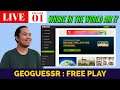 LIVE! GEOGUESSR FREE PLAY ( Where am I in the world? )