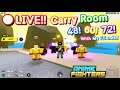 [🔴Live Stream] Carry Room 48 60 72+ Anime Fighters Simulator ROBLOX Khmer EP/14