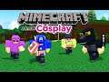 MINECRAFT armor COSPLAY, BREH! 😱😱😱
