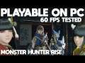 Monster Hunter Rise Playable on PC | Switch Emulation - 60 FPS at 1620p Tested