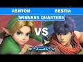 MSM Online 10 - Ashton (Young Link) Vs Bestia (Ike) Winners Quarters - Smash Ultimate