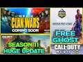 *NEW* Clan Wars Are Coming in Cod Mobile  | FREE GHOST Cod Mobile | Season 11 Huge Update Confirmed