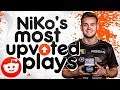 NIKO'S MOST UPVOTED REDDIT MOMENTS OF ALL TIME! (INSANE ONE TAPS)