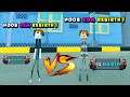 NOOB SEM REBIRTH VS NOOB COM REBIRTH NO STRONGMAN SIMULATOR (Roblox)