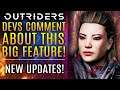 Outriders - New Dev Updates About THIS Big Feature Requested By Fans! ALL NEW Updates!