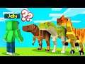 Playing GUESS WHO With DINOSAURS! (Minecraft)