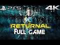 RETURNAL PS5 Gameplay Walkthrough FULL GAME (4K 60FPS) No Commentary