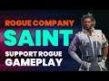 Rogue Company SAINT (Support Character) Gameplay | Perks, Abilities & Weapons