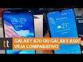 Samsung Galaxy A70 ou Galaxy A50? Compare preço e ficha técnica