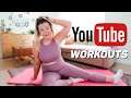 i tried popular YOUTUBE workout videos! *SOS*