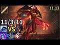 Xerath Mid vs Twisted Fate - KR Master | Patch 11.13