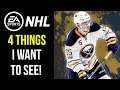 4 Things I WANT TO SEE IN NHL 21!