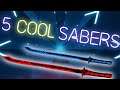 5 Cool Custom Sabers for Beat Saber!