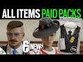 All Paid Pack Items - The Grand Larceny - 6News - Rainbow Six Siege