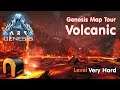 ARK Genesis VOLCANIC Biome Map Tour