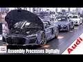Audi e tron GT plans assembly processes digitally