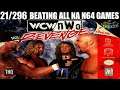 Beating All NA N64 Games - WCW VS NWO: Revenge (21 of 296) [Normal; All 5 Belts -100%]