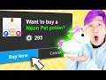 Can We Use ADOPT ME TIK TOK HACKS To GET A NEON PET POTION!? (NEW POTION AND PETS!)