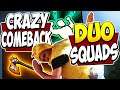 Chicken vs WHOLE SQUAD - Crazy Comeback in Duo Squads | Realm Royale