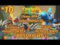 Crash On the Run! | Walkthrough | Part - 10 | Inferno NINA CORTEX & Frosty NITRUS BRIO (BOSS FIGHT)